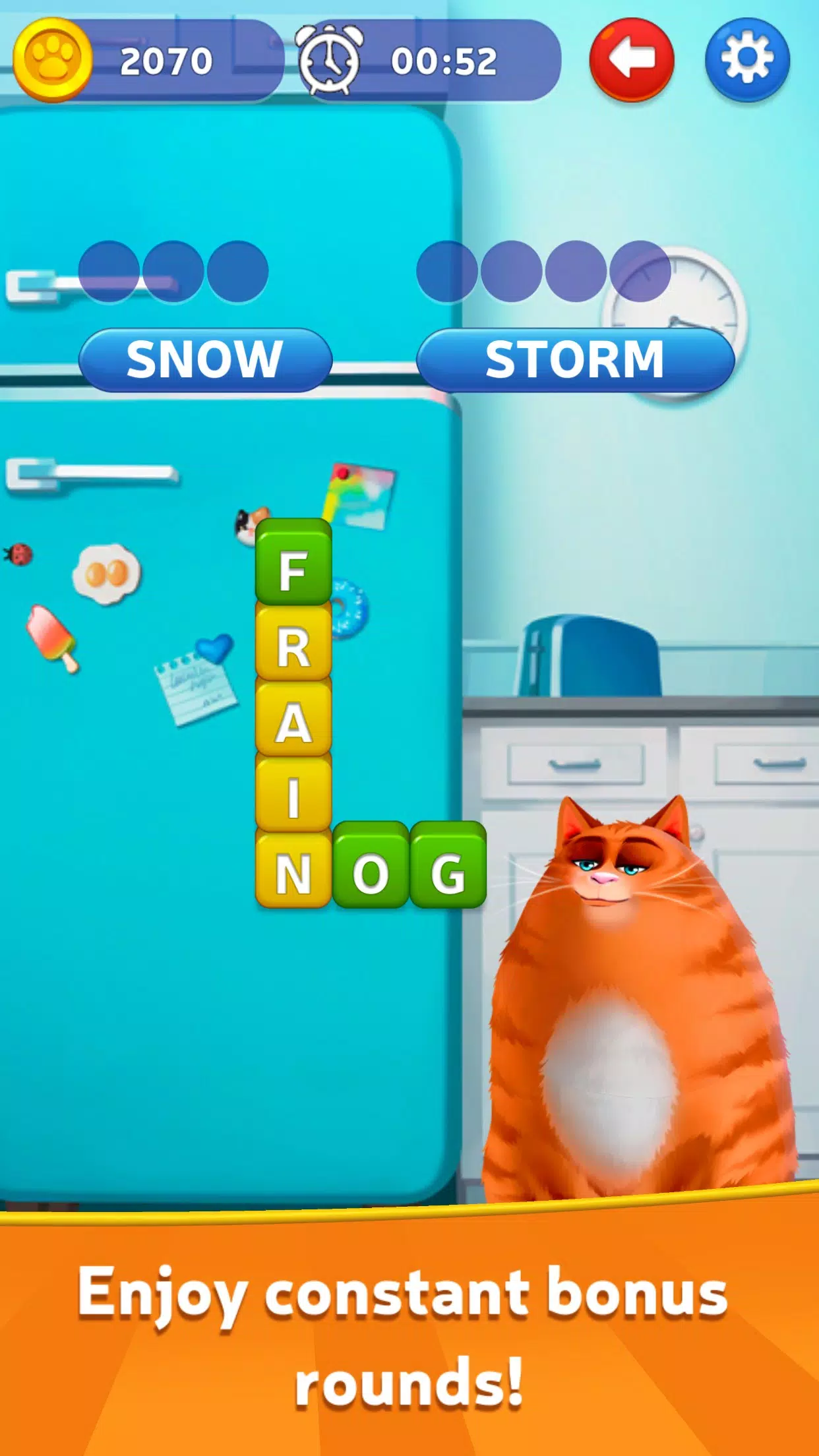 Kitty Scramble: Word Game應用截圖第2張