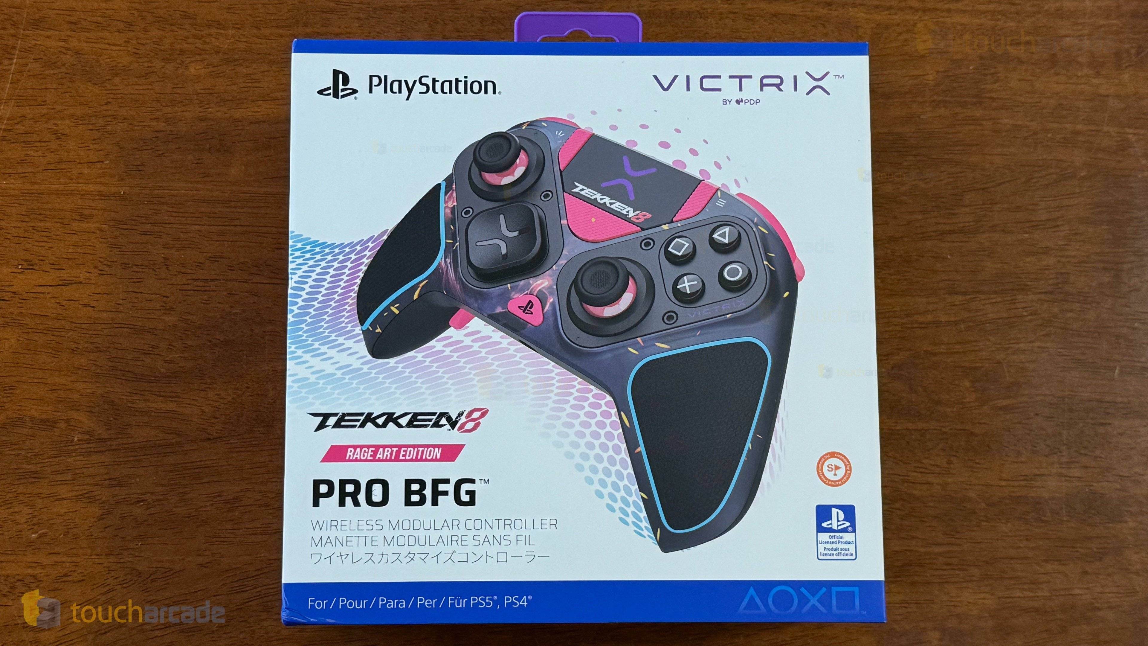 Victrix Pro BFG Tekken 8 Rage Art Edition Controller - Battery Indicator