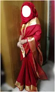 Women Hijab Saree Photo Suits應用截圖第1張