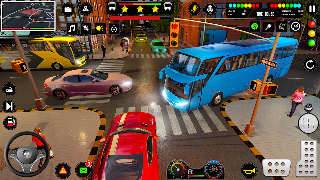 US Bus Simulator 3d Games 2024應用截圖第1張
