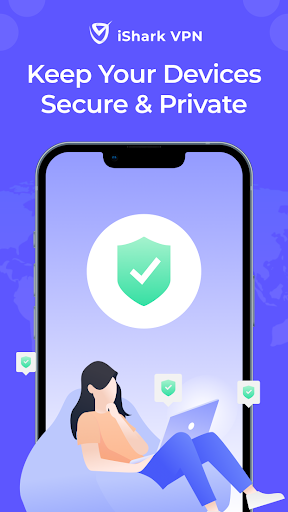 iSharkVPN - Secure & Super Vpn 스크린샷 0