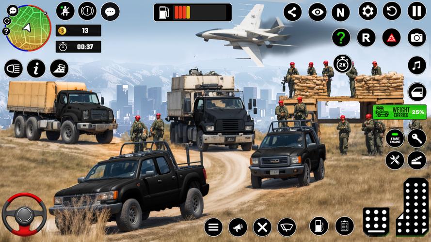 Army Truck Game: Driving Games Скриншот 2