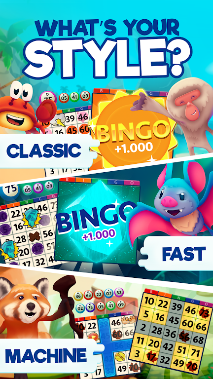Bingo Bloon - Free Game - 75 Ball Bingo Captura de tela 0