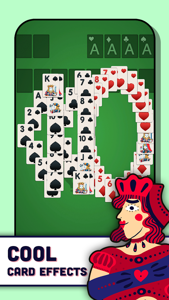 FreeCell Solitaire - Card Schermafbeelding 3