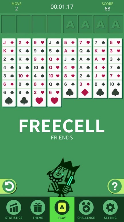 FreeCell Friends Скриншот 0