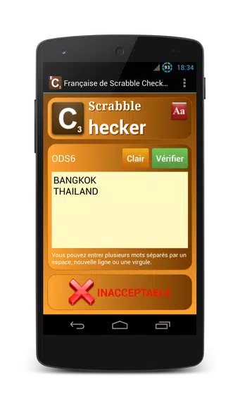 Word Checker - French Zrzut ekranu 1