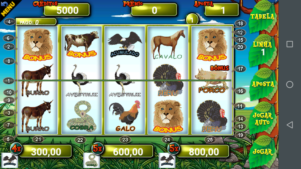Jogo do Bicho Caça Níquel應用截圖第0張