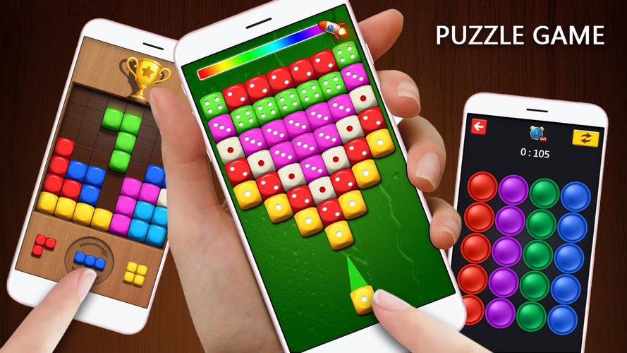 Dice Puzzle 3D - Merge game 스크린샷 1