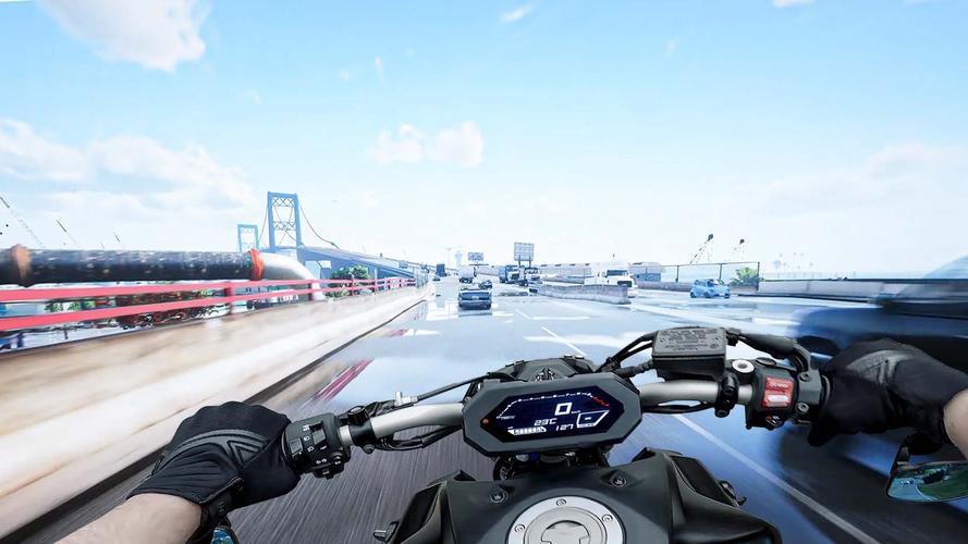 Traffic Moto Bike Rider City應用截圖第3張