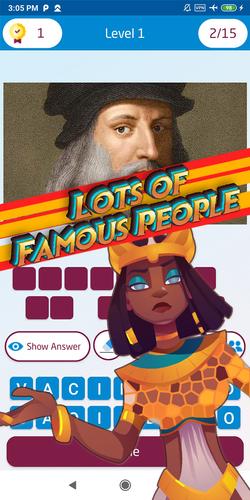 guess famous person Capture d'écran 3