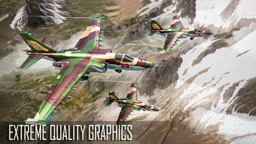 Jet Fighter: Sky Combat 3D應用截圖第3張