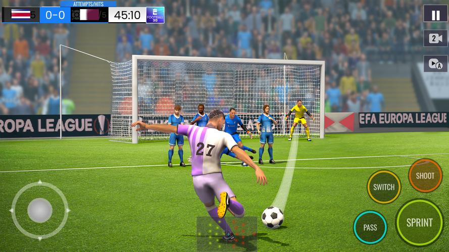 Football 3D Star 스크린샷 1