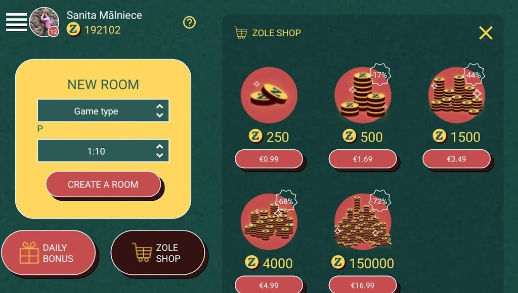 Zole Ảnh chụp màn hình 3