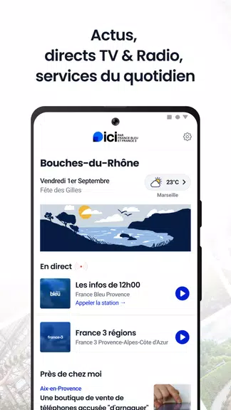 ici par France Bleu & France 3 Captura de pantalla 1