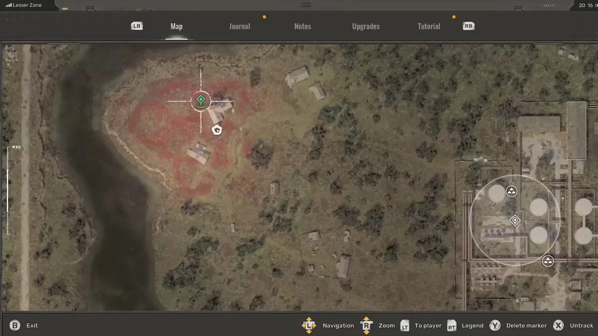 Weird Flower location in *Stalker 2*. 