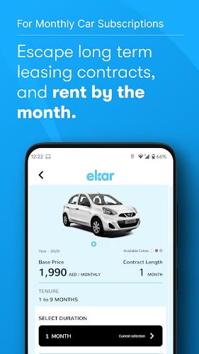 ekar Car Rental - No Deposit應用截圖第3張