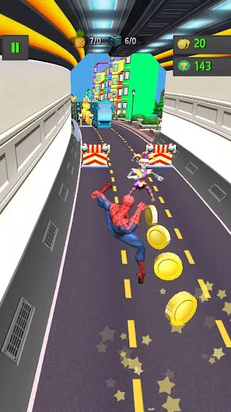 Spider Run Avenger Screenshot 2