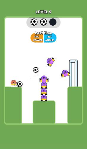 Soccer Game: Kick & Score ဖန်သားပြင်ဓာတ်ပုံ 0
