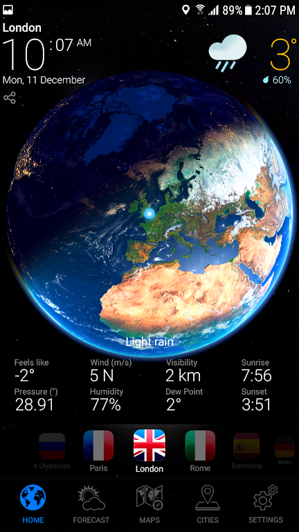 WEATHER NOW Mod Captura de pantalla 0