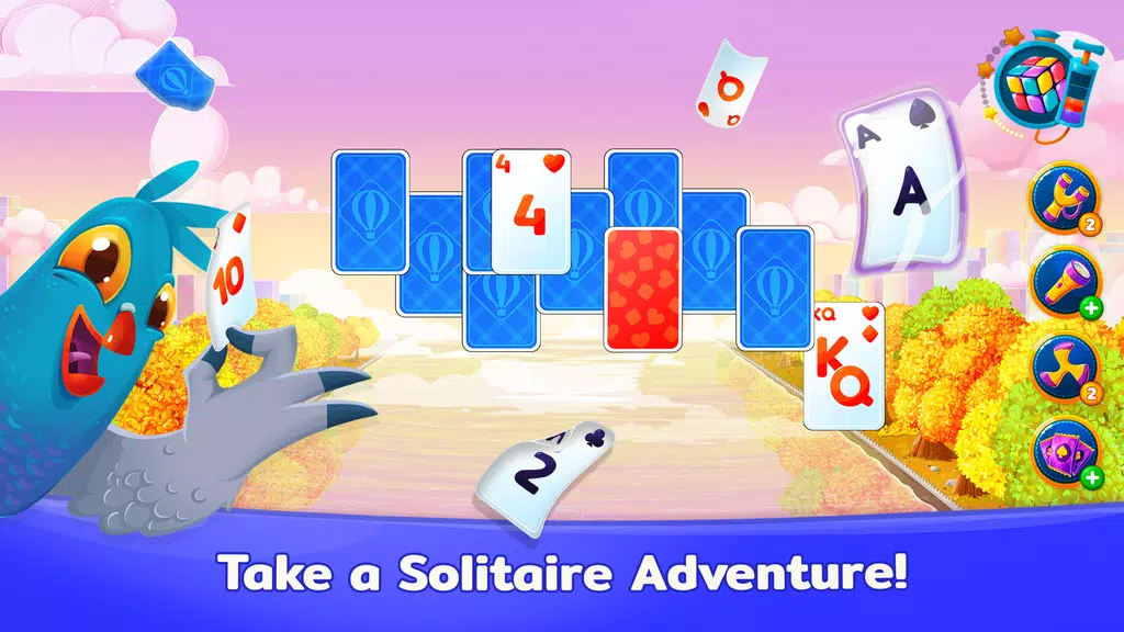Schermata SoliTown – Solitaire Tripeaks 0