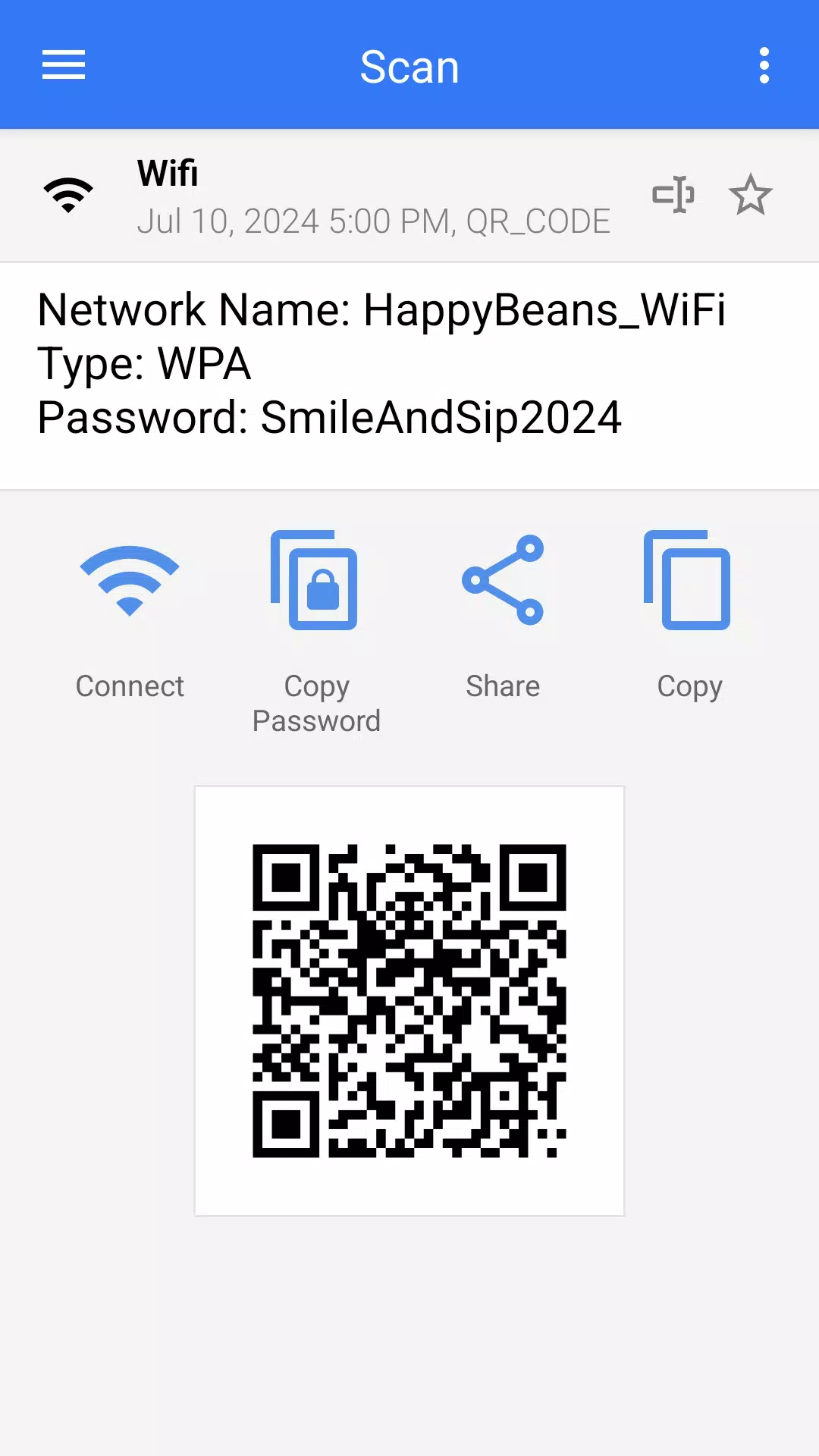Escáner de QR y Código Barras Captura de pantalla 2