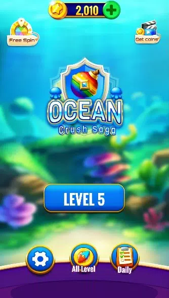 Ocean Crush Saga應用截圖第3張