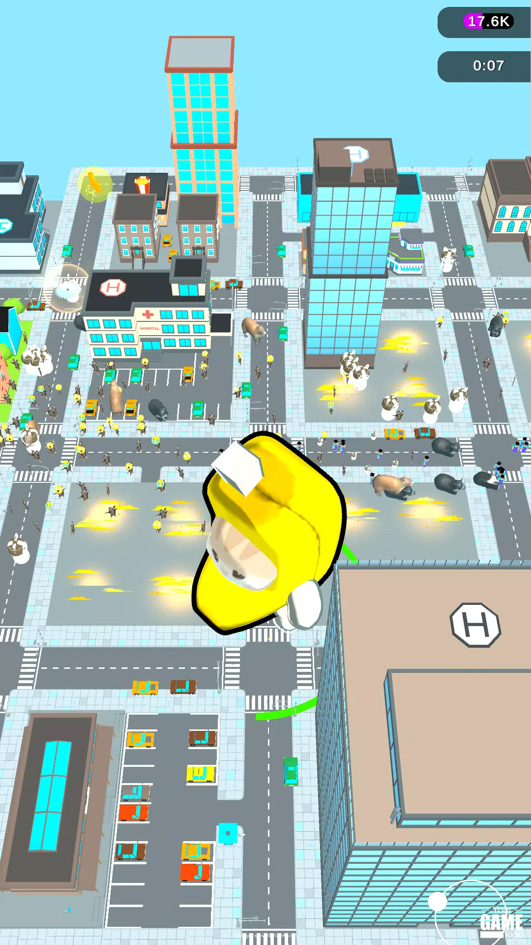 Happy Banana Cat VS Meme Cats Screenshot 1