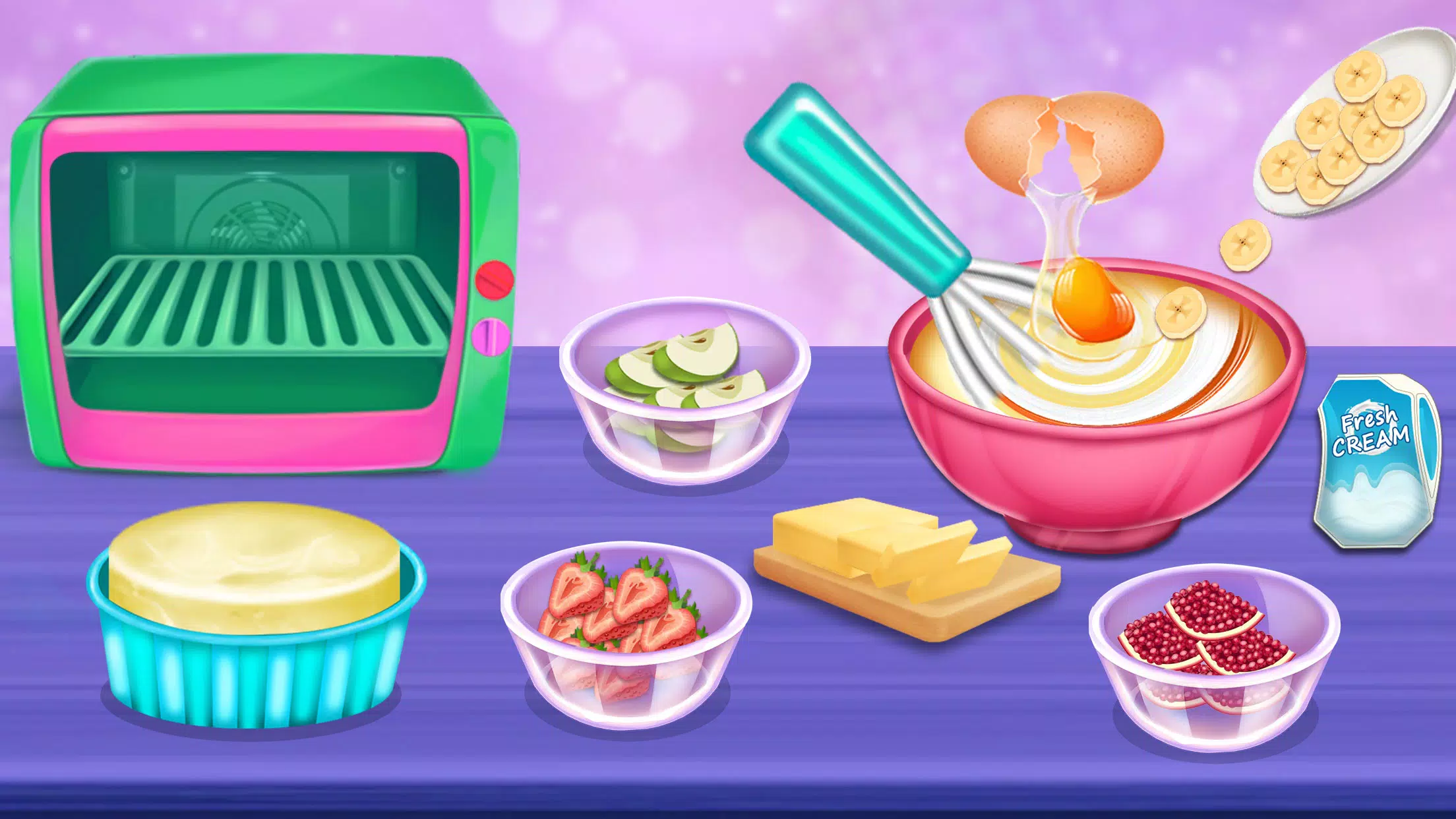 Christmas Cakes Bakery Cooking应用截图第2张