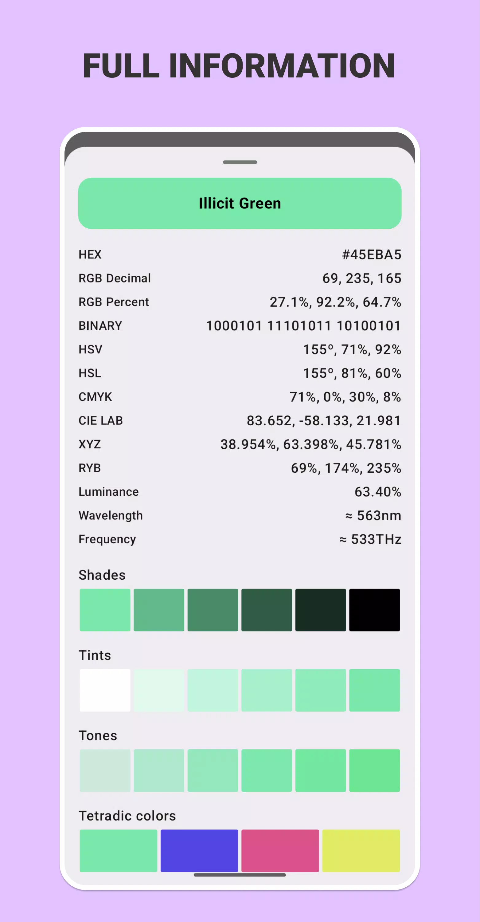 Color picker スクリーンショット 2