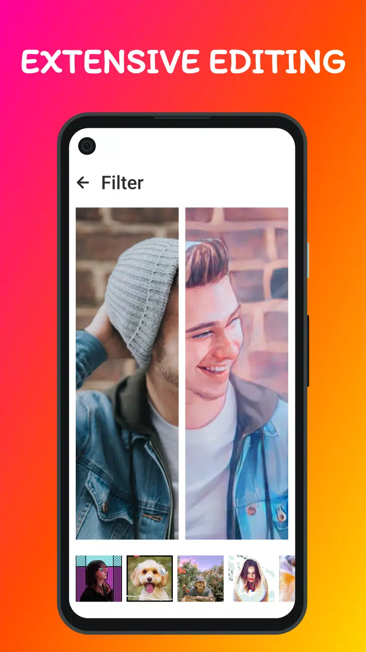 Larix Photo Editor Zrzut ekranu 3