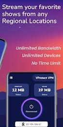 VProtect VPN - Secure Proxy Screenshot 1