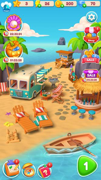 Merge Fever: Merge & Design! Mod स्क्रीनशॉट 2
