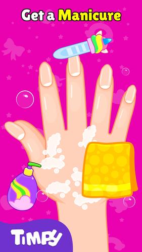 Nail Salon Games Acrylic Nails Schermafbeelding 1