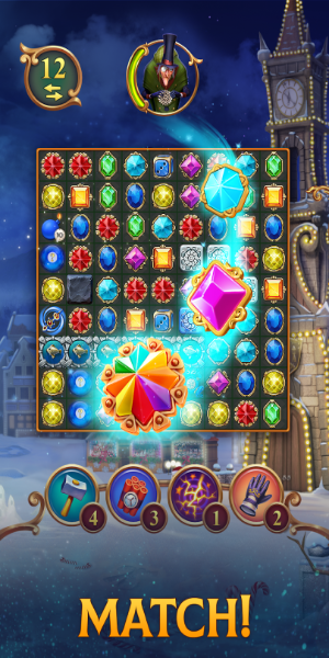 Clockmaker: Jewel Match 3 Game 스크린샷 2