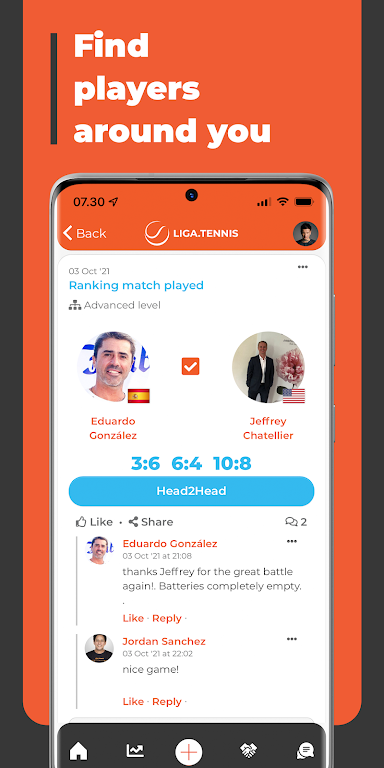 Liga App Tangkapan skrin 0