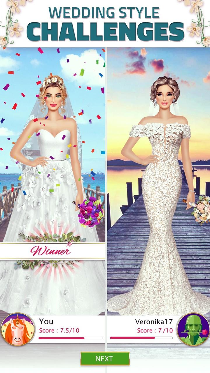 Super Wedding Dress Up Stylist Schermafbeelding 3