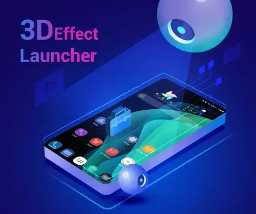 3D Effect Launcher, Cool Live Screenshot 0