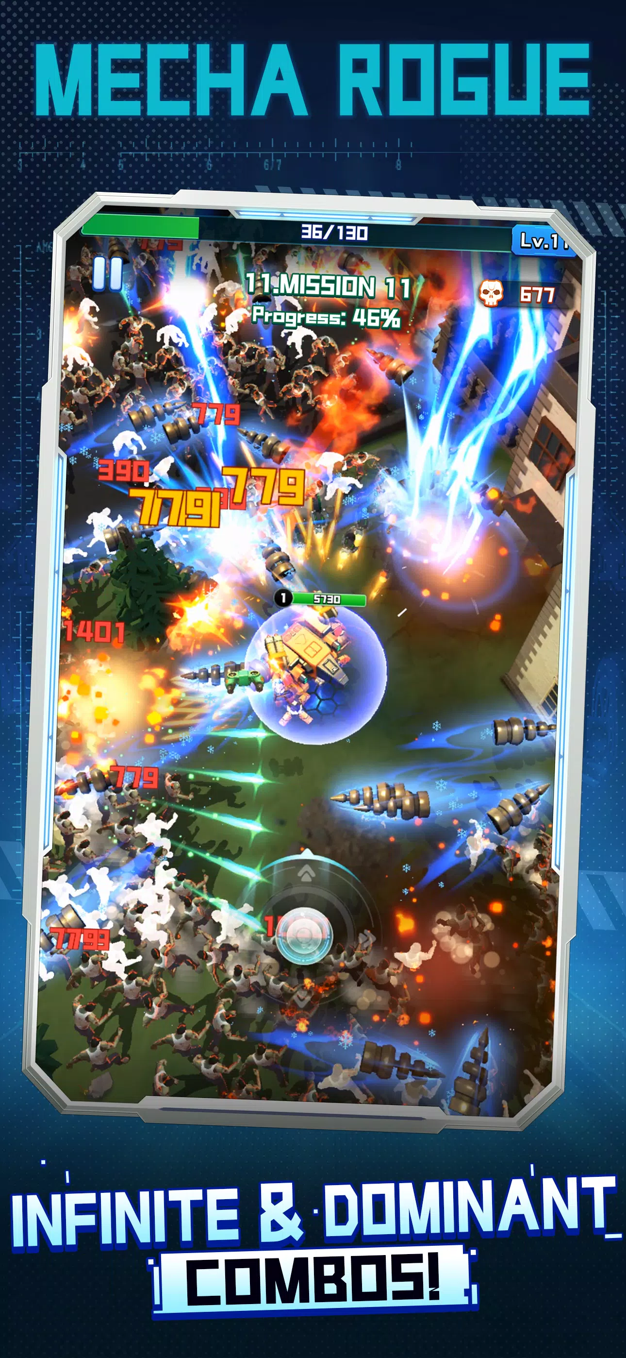 Mecha Rogue স্ক্রিনশট 3