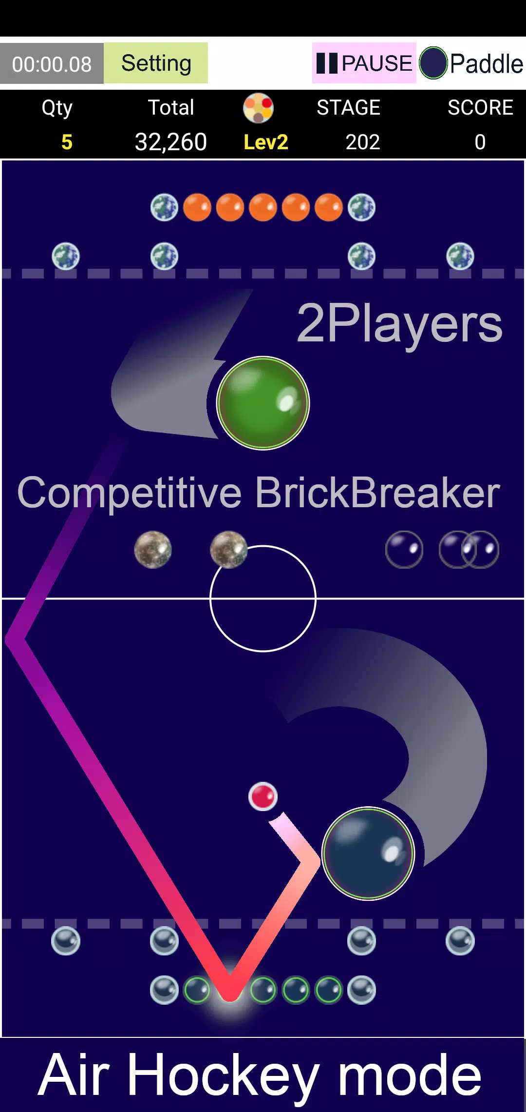 BubbleBrickBreaker應用截圖第1張