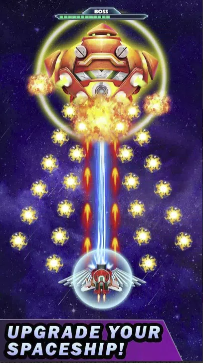 Galaxy Shooter Alien Attack ภาพหน้าจอ 1