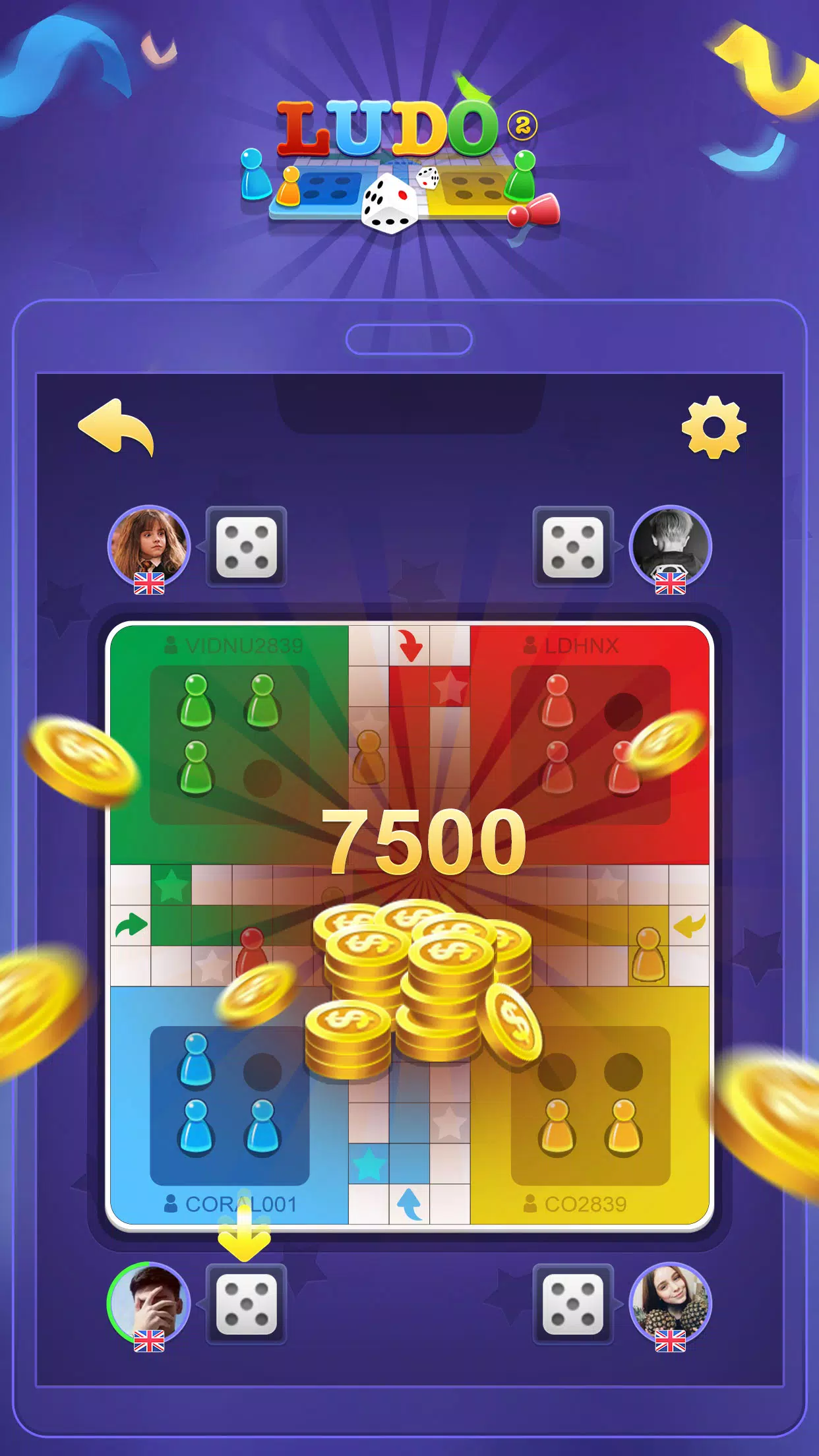 Ludo Master-Offline Star king ဖန်သားပြင်ဓာတ်ပုံ 2