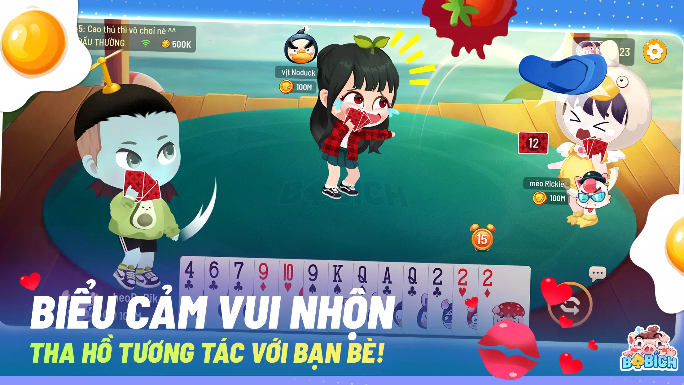 Ba Bich - Tien Len Mien Nam應用截圖第3張