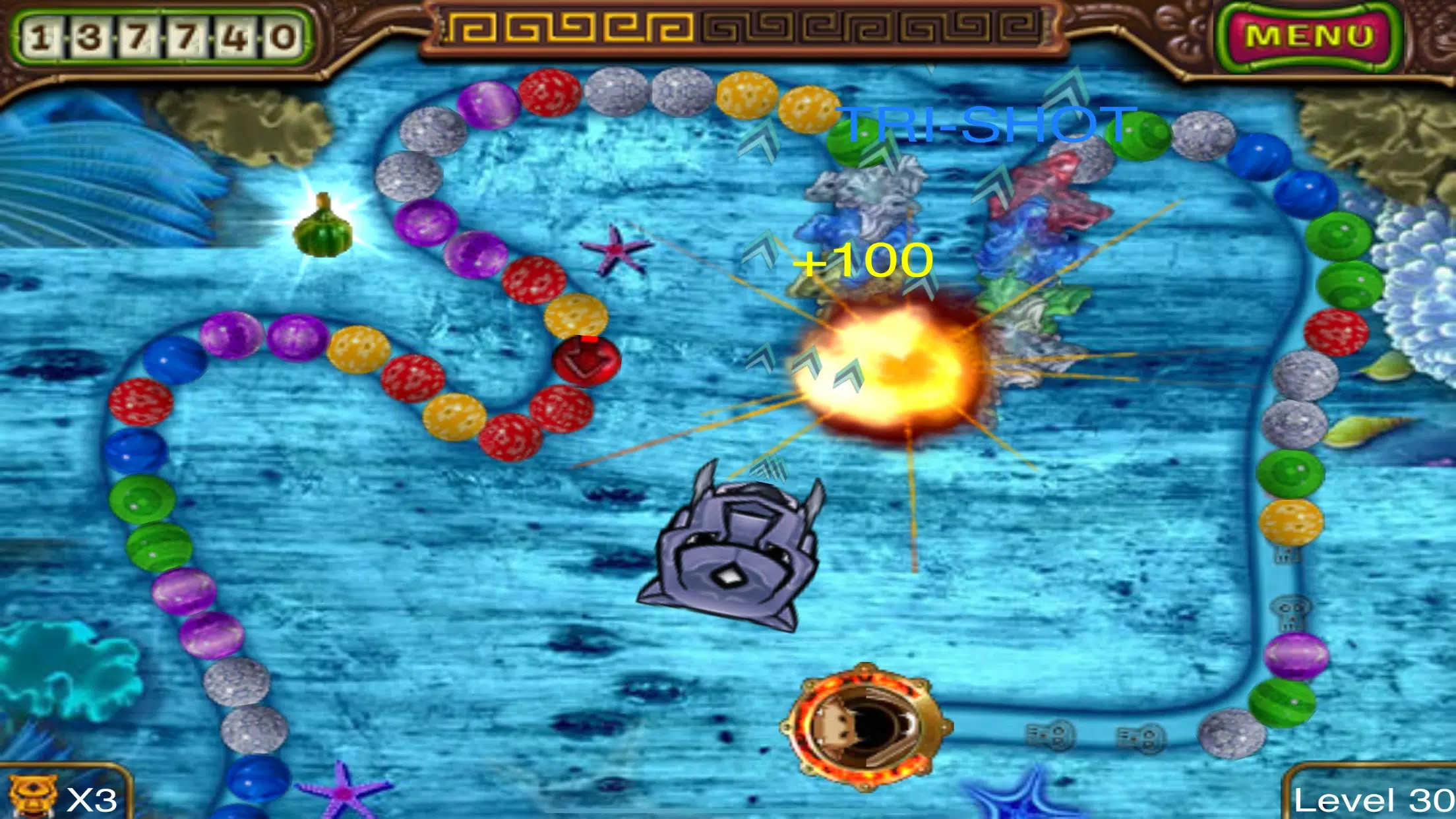 Zumba shooter vs snake应用截图第2张