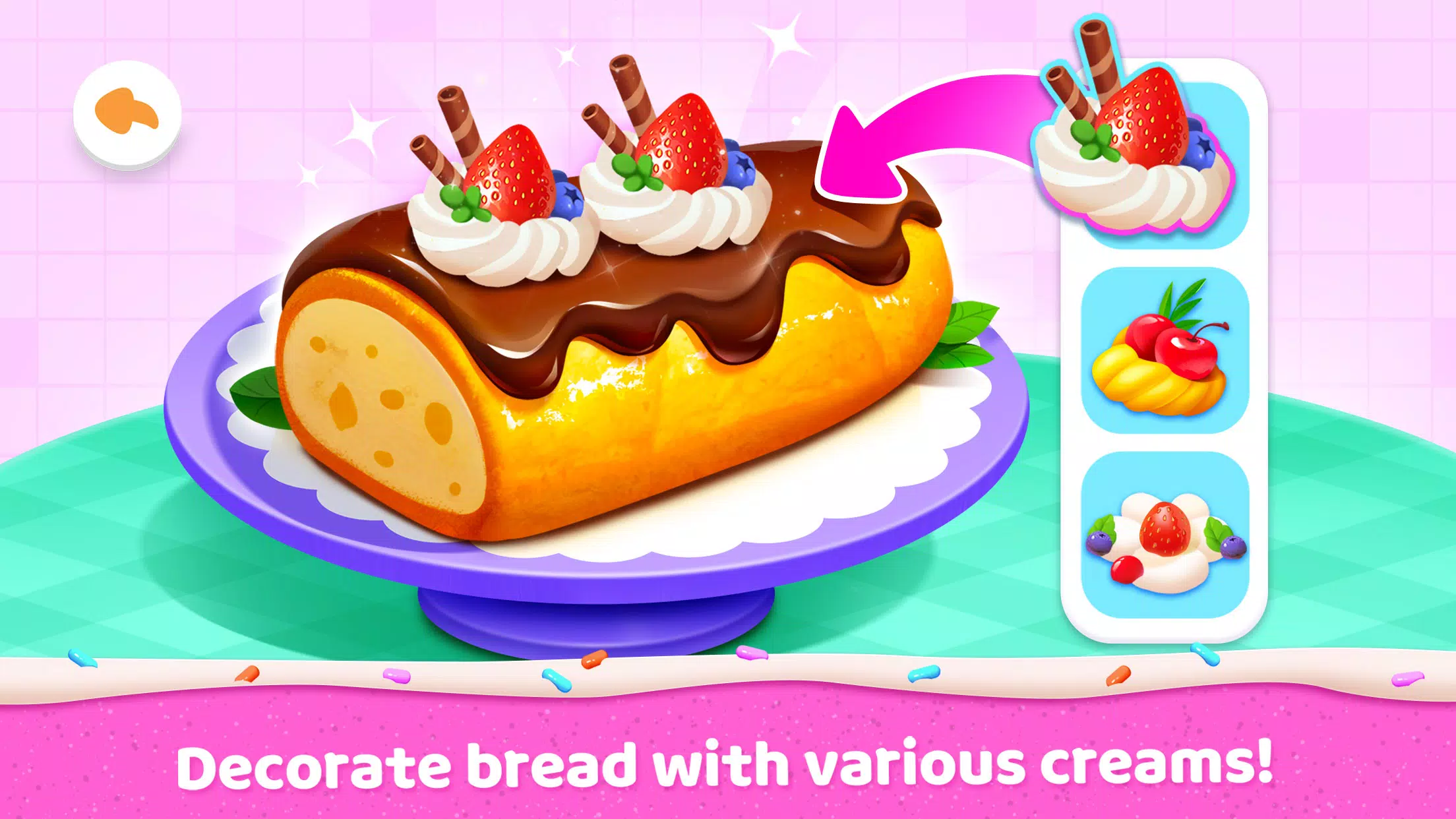 Schermata Little Panda's Cake Shop 1