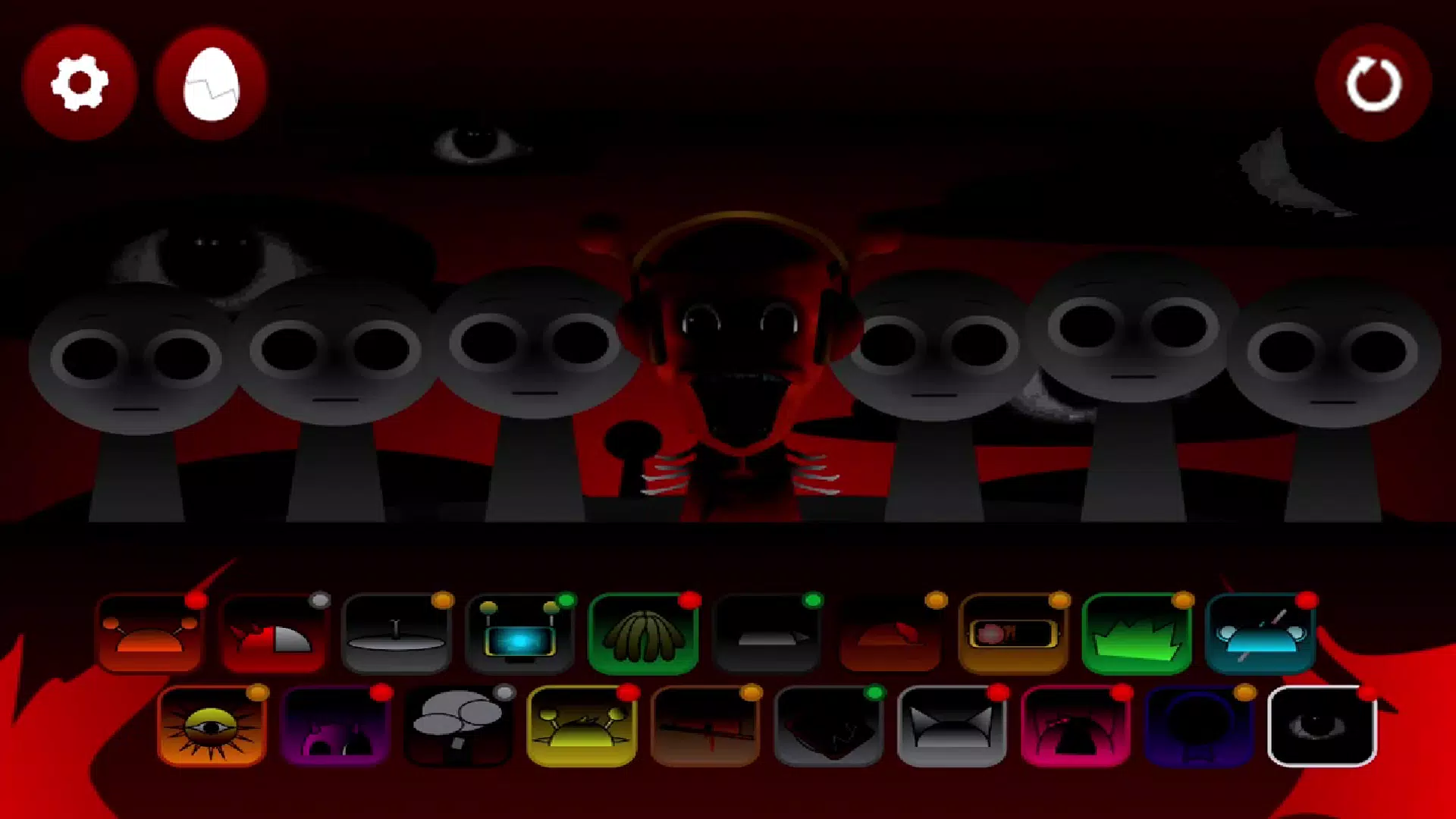 Sprunki Game Wenda Horror Mod Screenshot 3