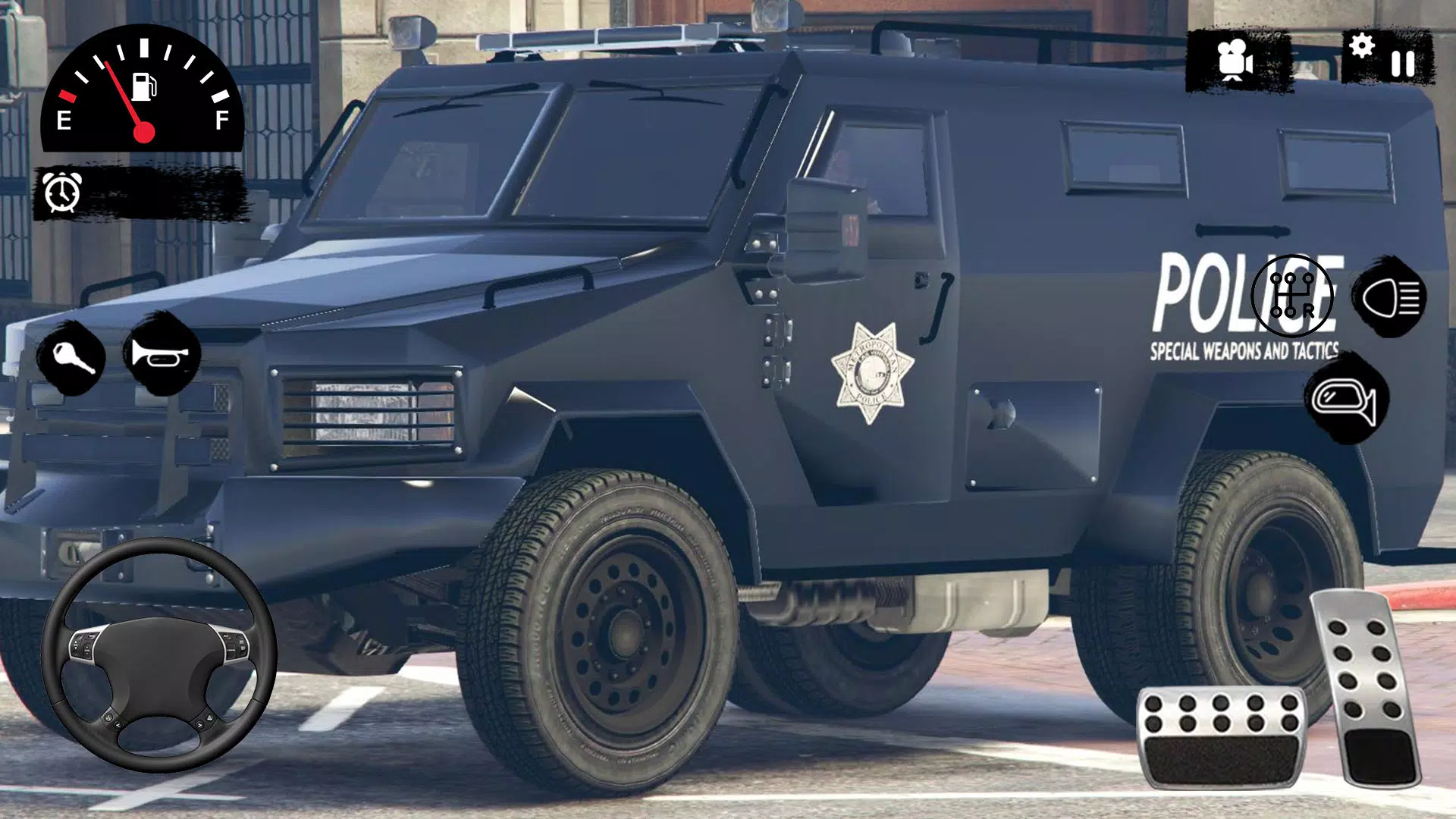 Offroad Police Truck Drive 3D ภาพหน้าจอ 1