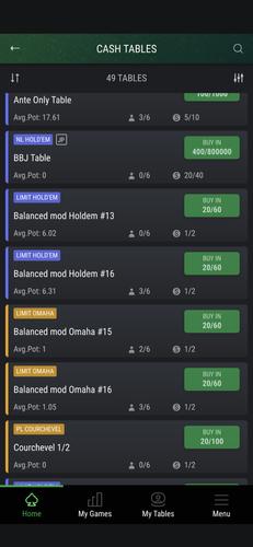 Evenbet Poker Schermafbeelding 1