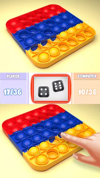 Schermata Pop It 3D Popit Dice 3