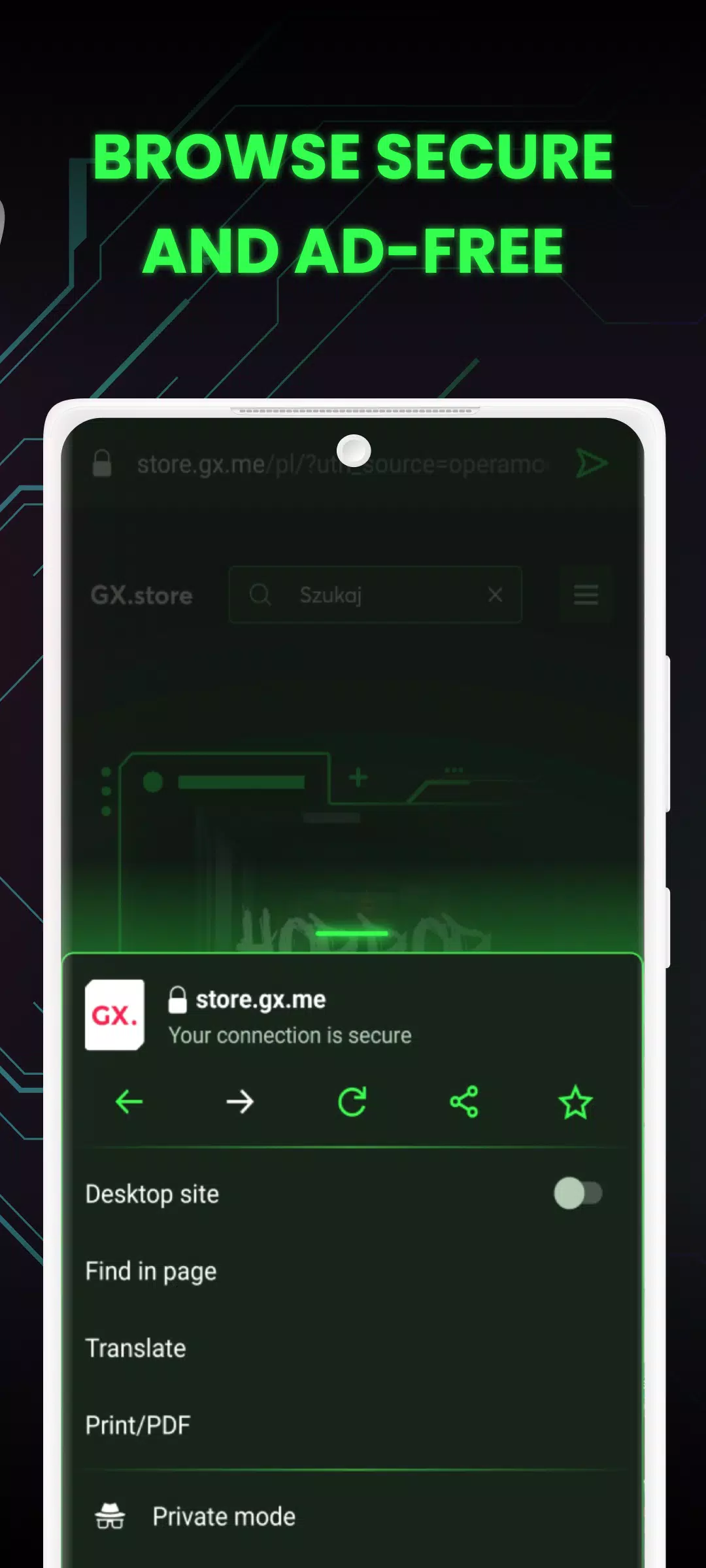 Opera GX: браузер для геймеров Скриншот 2