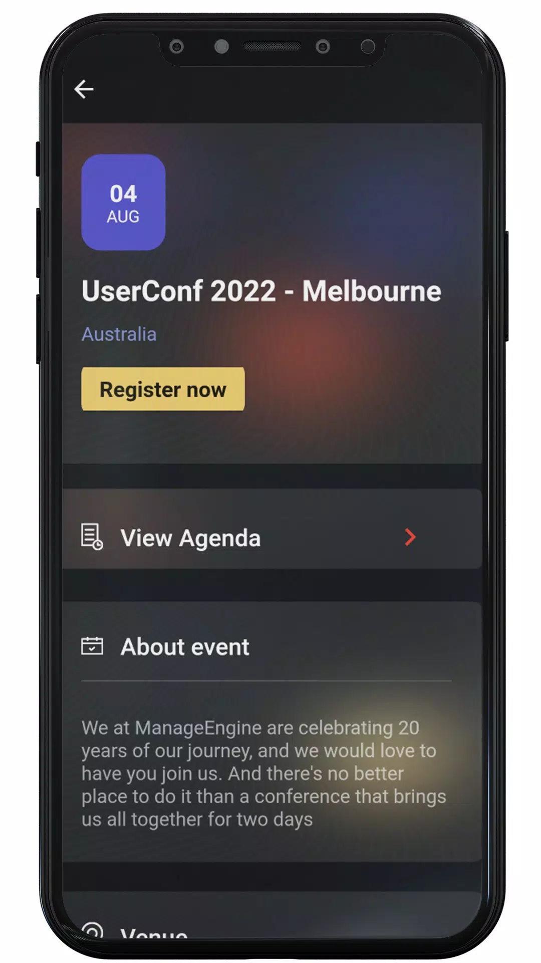 ManageEngine Events স্ক্রিনশট 3